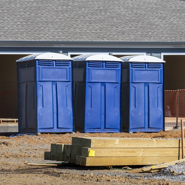 are there any restrictions on where i can place the porta potties during my rental period in Issue Maryland